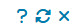 Widget Toolbar